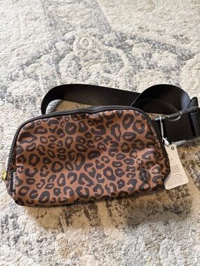 Lululemon Leopard Print belt bag-NWT!